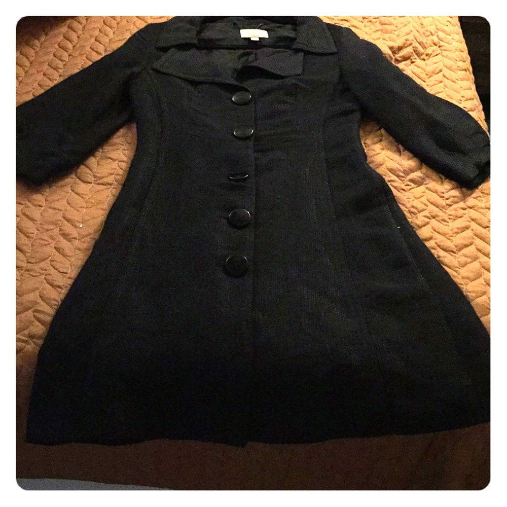 MNG 3/4 sleeve long dressy jacket